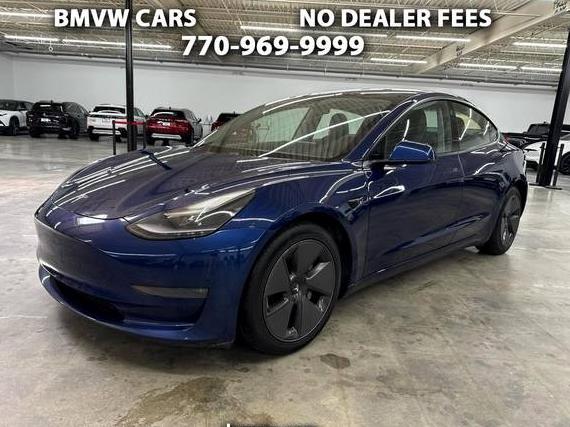 TESLA MODEL 3 2021 5YJ3E1EB6MF974698 image